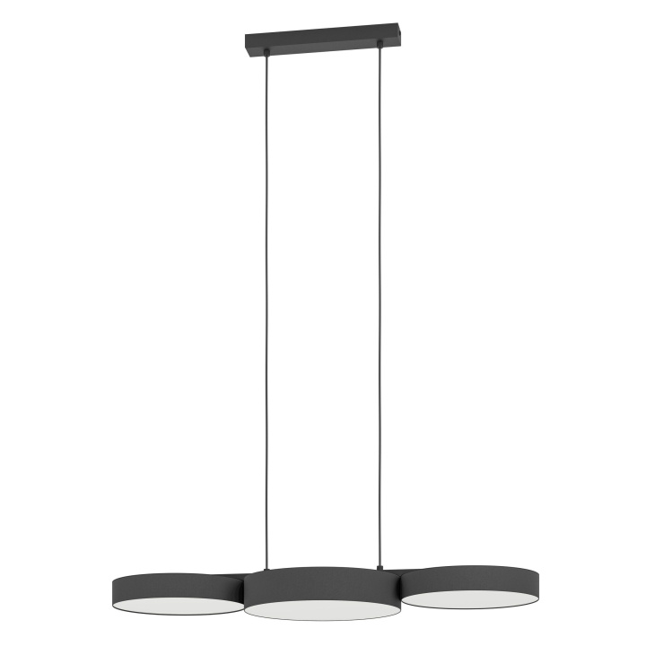 Eglo Barbano-Z long table pendant black L84.5 - RGB + TW - Zigbee, Bluetooth in the group HOME ELECTRONICS / Lighting / Ceiling lights at TP E-commerce Nordic AB (D04680)