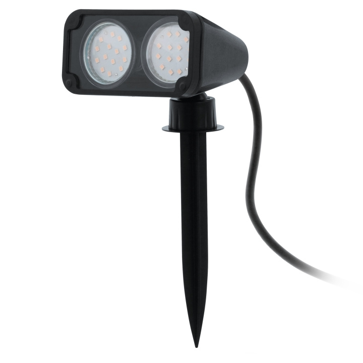 Eglo NEMA 1 OUTDOOR SPOT W/SPIKE - Black in the group HOME, HOUSEHOLD & GARDEN / Electricity & Lighting / Outdoor lighting at TP E-commerce Nordic AB (D04689)