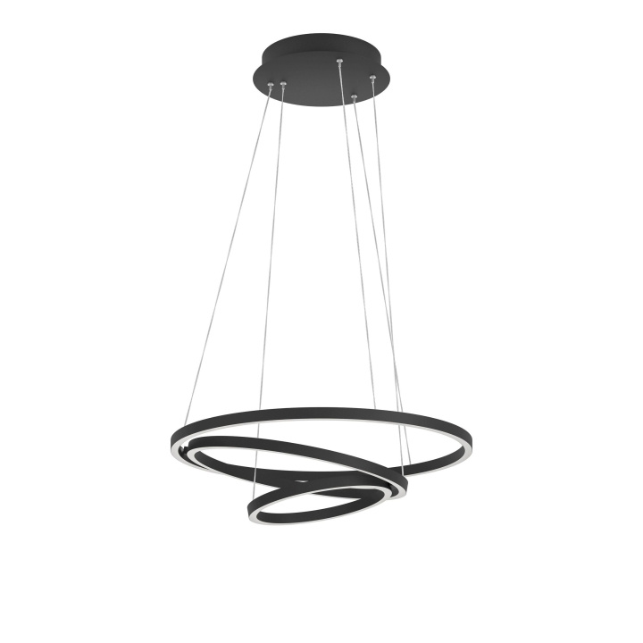 Eglo Lobinero-Z pendant black Ø57 - TW - Zigbee, Bluetooth in the group HOME ELECTRONICS / Lighting / Ceiling lights at TP E-commerce Nordic AB (D04700)