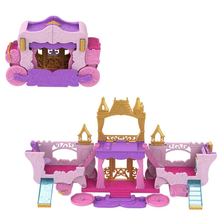 Disney Princess - Carriage To Castle Transforming Playset (HWX17) in the group TOYS, KIDS & BABY PRODUCTS / Toys / Play set at TP E-commerce Nordic AB (D04701)