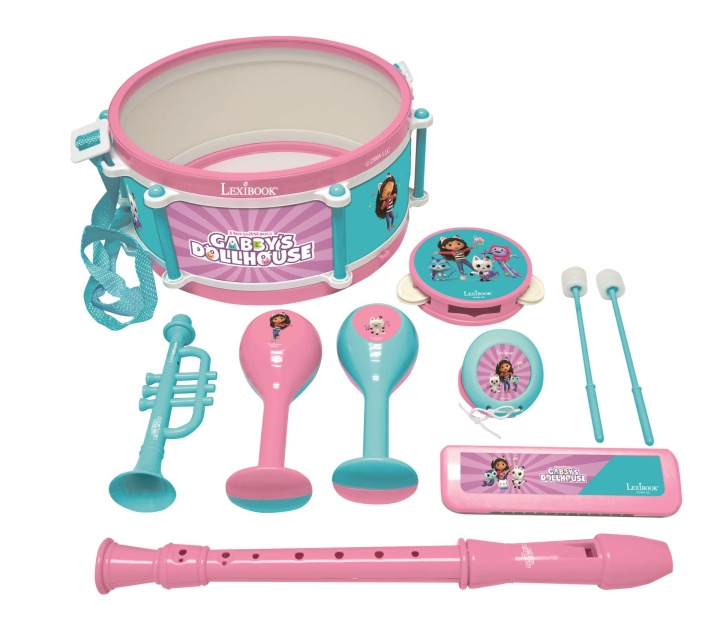 Gabby\'s Dollhouse Musical Set 7 pcs (89019) in the group TOYS, KIDS & BABY PRODUCTS / Music, Song & Images / Music instrument at TP E-commerce Nordic AB (D04706)