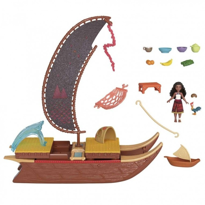 Disney Vaiana 2 - Adventure Canoe With Mini Doll (JBT78) in the group TOYS, KIDS & BABY PRODUCTS / Toys / Figures, Miniatures & accessories at TP E-commerce Nordic AB (D04708)