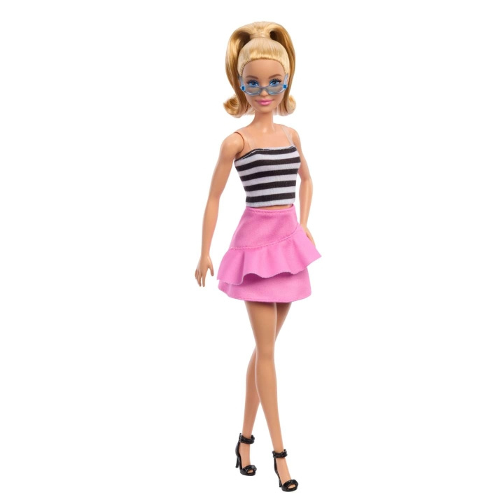 Barbie Fashionista Doll - Black & White (HRH11) in the group TOYS, KIDS & BABY PRODUCTS / Toys / Docks & Accessories at TP E-commerce Nordic AB (D04712)