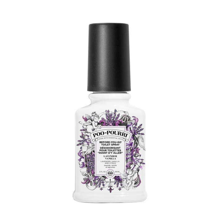 Poo~Pourri Lavender Vanilla Toilet Spray 59 ml in the group BEAUTY & HEALTH / Fragrance & Perfume / Other fragrances / Fragrance diffuser at TP E-commerce Nordic AB (D04717)