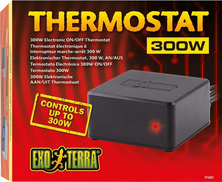 Exoterra Thermostat 300W - (225.0052) in the group HOME, HOUSEHOLD & GARDEN / Pet Accessories / Accessories for terrariums at TP E-commerce Nordic AB (D04769)