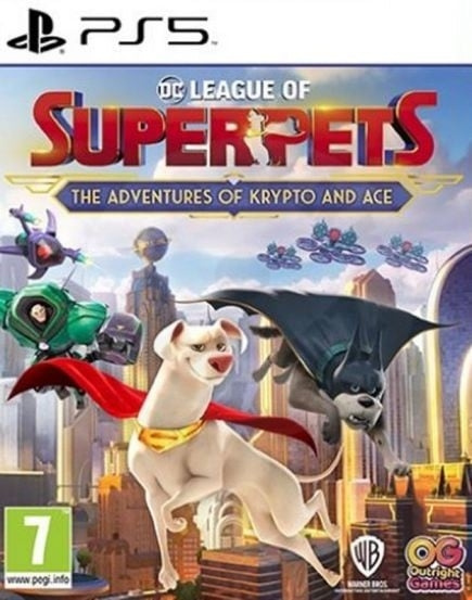 DC League of Super-Pets: The Adventures of Krypto and Ace (PS5) in the group HOME ELECTRONICS / Game consoles & Accessories / Sony PlayStation 5 / Games at TP E-commerce Nordic AB (D04811)