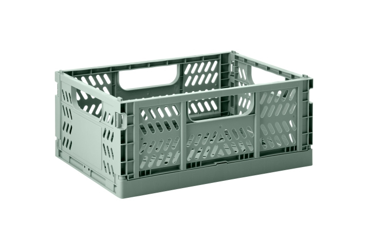 3 Sprouts Modern Folding Crate Medium Green in the group HOME, HOUSEHOLD & GARDEN / Kitchen utensils / Other kitchen tools at TP E-commerce Nordic AB (D04816)