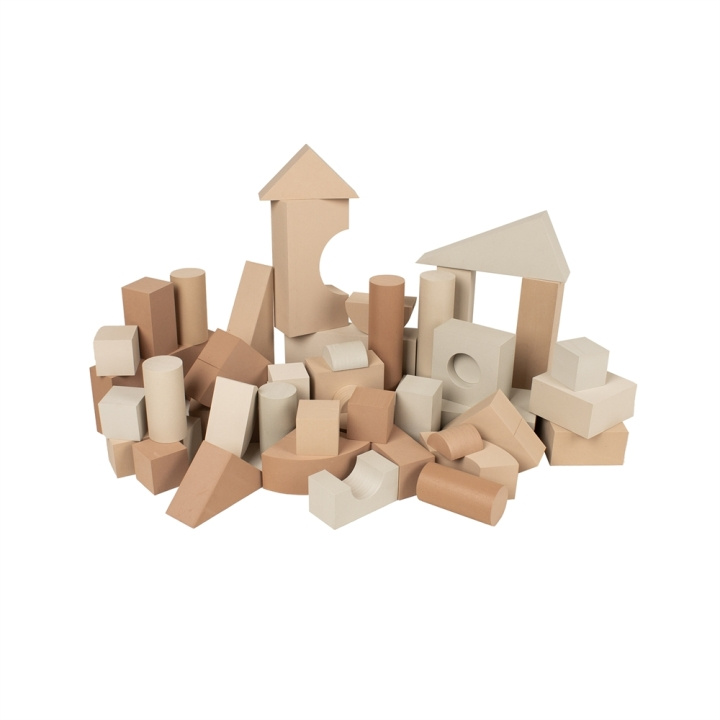 Babytrold Foam building blocks - Sand (18-49SA) in the group TOYS, KIDS & BABY PRODUCTS / Toys / Building toys / Toy blocks at TP E-commerce Nordic AB (D04828)