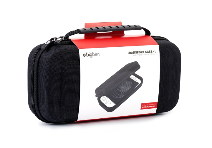 NACON Bigben Bag Classic XL Black Switch Lite/Switch OLED in the group HOME ELECTRONICS / Game consoles & Accessories / Nintendo Switch Lite at TP E-commerce Nordic AB (D04859)