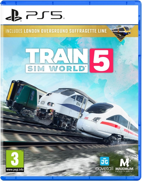 Train Sim World 5 (PS5) in the group HOME ELECTRONICS / Game consoles & Accessories / Sony PlayStation 5 / Games at TP E-commerce Nordic AB (D04879)