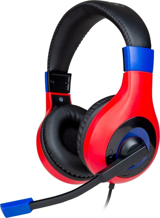 NACON Stereo Gaming Headset V1 Dark Red/Dark Blue Switch in the group COMPUTERS & PERIPHERALS / GAMING / Headset at TP E-commerce Nordic AB (D04896)