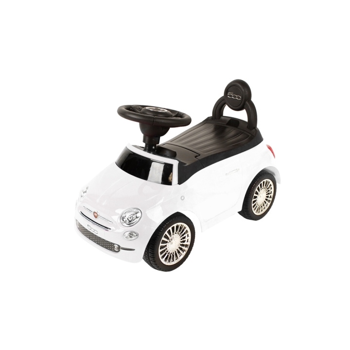 Babytrold Fiat 500 - Ride-On Car - White (20-42FI-H) in the group TOYS, KIDS & BABY PRODUCTS / Toys / Walking cars at TP E-commerce Nordic AB (D04914)