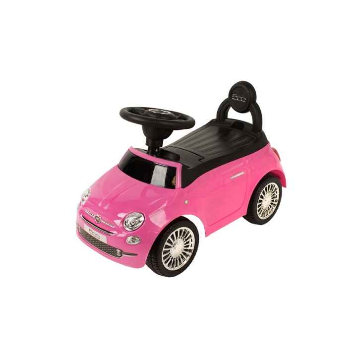 Babytrold Fiat 500 - Ride-On Car - pink (20-42FI-P) in the group TOYS, KIDS & BABY PRODUCTS / Toys / Walking cars at TP E-commerce Nordic AB (D04915)