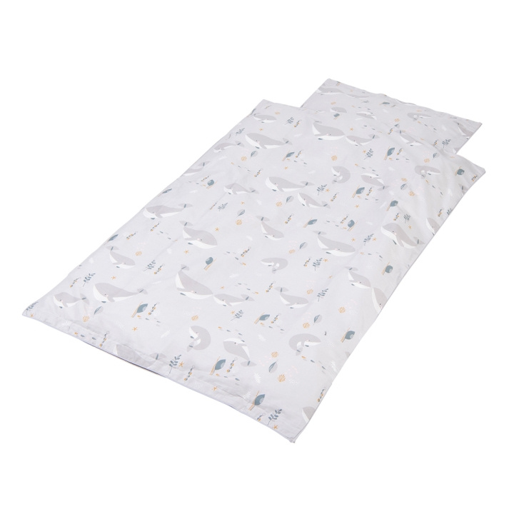 Babytrold Junior Bedding - 100x140 - Whale (17-71HV) in the group TOYS, KIDS & BABY PRODUCTS / Children\'s textiles / Bedding at TP E-commerce Nordic AB (D04921)