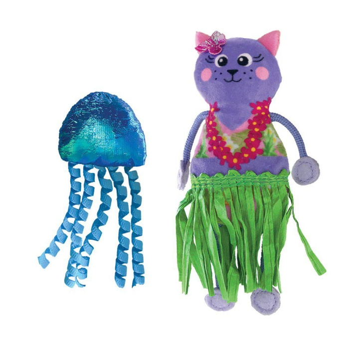 Kong Tropics Hula 2-Pack in the group HOME, HOUSEHOLD & GARDEN / Pet Accessories / Cat at TP E-commerce Nordic AB (D04929)