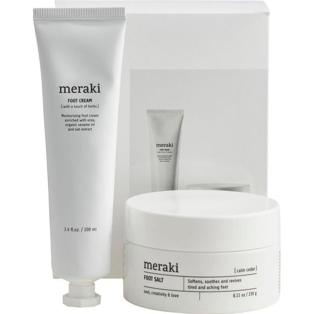 Meraki Foot spa with salt and scrub gift box (309779406) in the group BEAUTY & HEALTH / Manicure / Pedicure / Foot care at TP E-commerce Nordic AB (D04988)