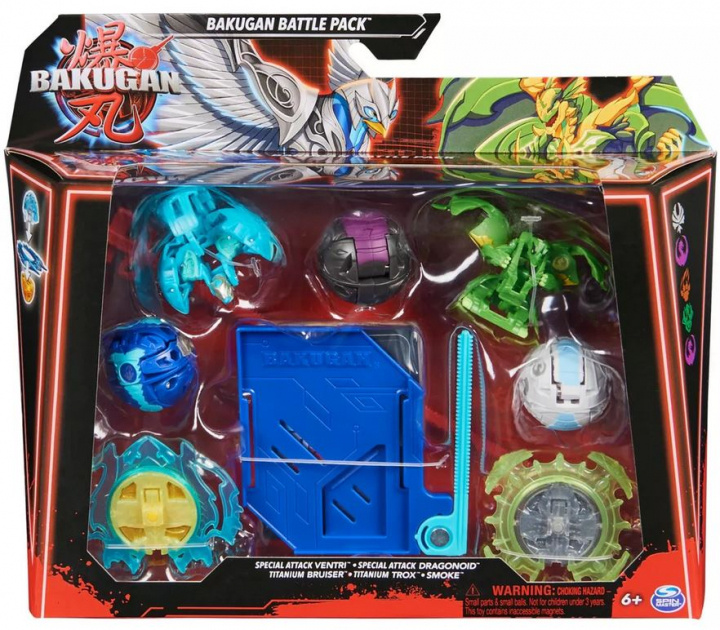 Bakugan 3.0 Battle Pack - Ventri and Dragonoid in the group TOYS, KIDS & BABY PRODUCTS / Toys / Figures, Miniatures & accessories at TP E-commerce Nordic AB (D05039)