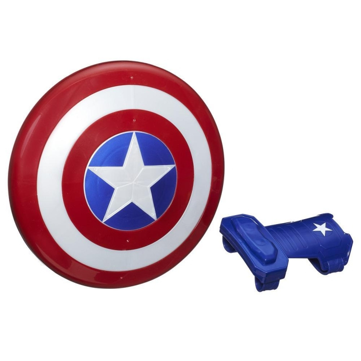 Disney Avengers - Captain America Magnetic Shield and Gaunlet (B9944) in the group TOYS, KIDS & BABY PRODUCTS / Toys / Masquerade costumes at TP E-commerce Nordic AB (D05047)