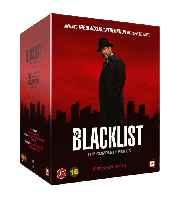 The Blacklist - Complete Box in the group HOME ELECTRONICS / Audio & Picture / TV & Accessories / Movies / DVD at TP E-commerce Nordic AB (D05076)