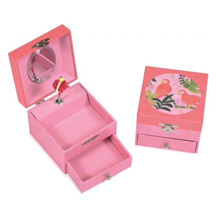 Egmont Toys Musical Jewelry Box with Drawer Parrot - (570524) in the group TOYS, KIDS & BABY PRODUCTS / Toys / Crafts at TP E-commerce Nordic AB (D05096)