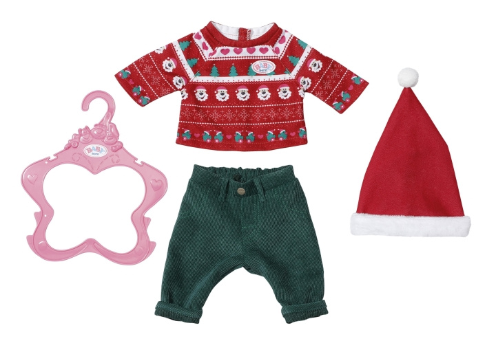 BABY Born X-MAS Outfit 43cm (830291) in the group TOYS, KIDS & BABY PRODUCTS / Toys / Docks & Accessories at TP E-commerce Nordic AB (D05162)