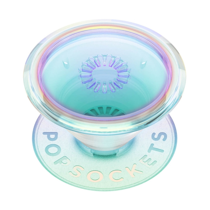 PopSockets Phone Holder PopGrip Original Clear Iridescent in the group SMARTPHONE & TABLETS / Other accessories / Popsockets at TP E-commerce Nordic AB (D05317)