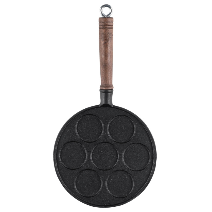 Maku Pancake Pan 7 Cups Black in the group HOME, HOUSEHOLD & GARDEN / Kitchen utensils / Frying pans at TP E-commerce Nordic AB (D05411)