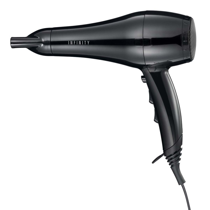 MELISSA Hair dryer 2 speed and 3 heat settings 2000W Black in the group BEAUTY & HEALTH / Hair & Styling / Styling Tools / Hair dryer at TP E-commerce Nordic AB (D05464)