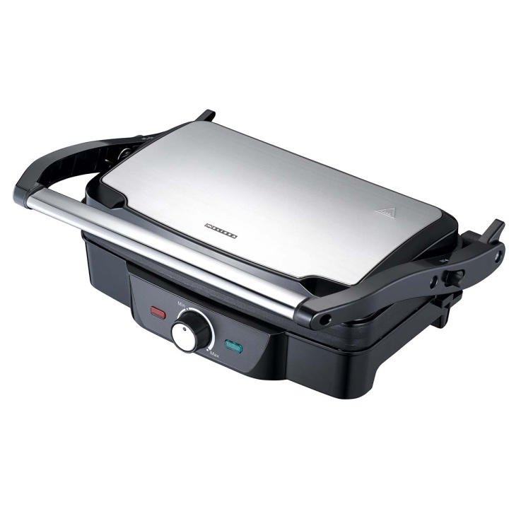 MELISSA Panini / Table grill 1600W Black / Stainless Steel top housing in the group HOME, HOUSEHOLD & GARDEN / Household appliances / Toasters & Bread grills at TP E-commerce Nordic AB (D05465)