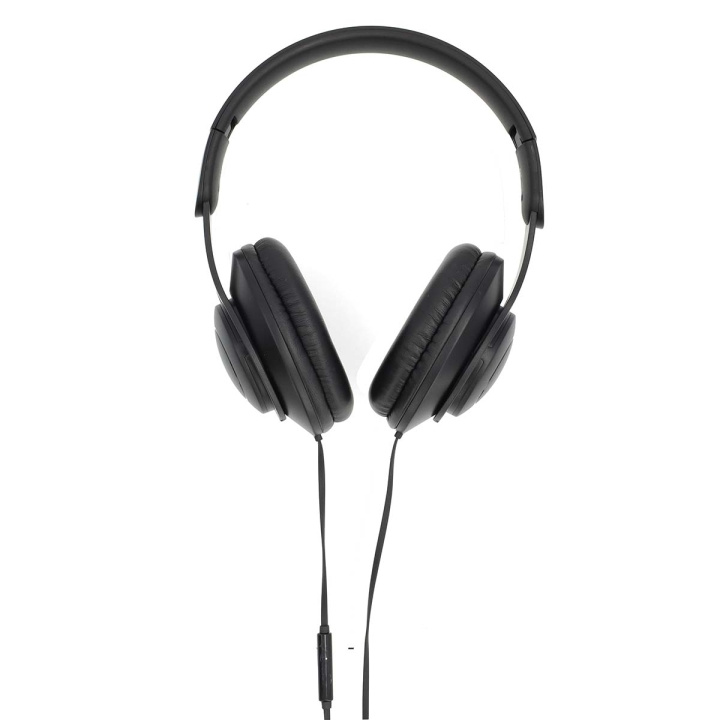 Nedis Over-Ear Wired Headphones | Cable length: 1.20 m | Volume control | Black in the group HOME ELECTRONICS / Audio & Picture / Headphones & Accessories / Headphones at TP E-commerce Nordic AB (D05477)