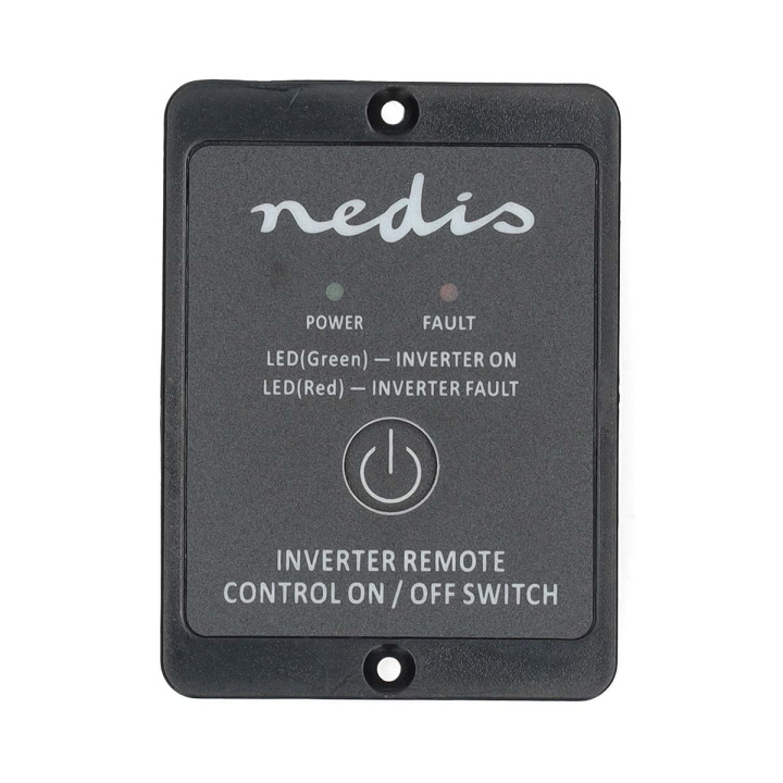 Nedis Power Inverter Remote Control | 6.00 m | RJ12 | Black in the group HOME, HOUSEHOLD & GARDEN / Electricity & Lighting / electrical installation / Accessories at TP E-commerce Nordic AB (D05478)