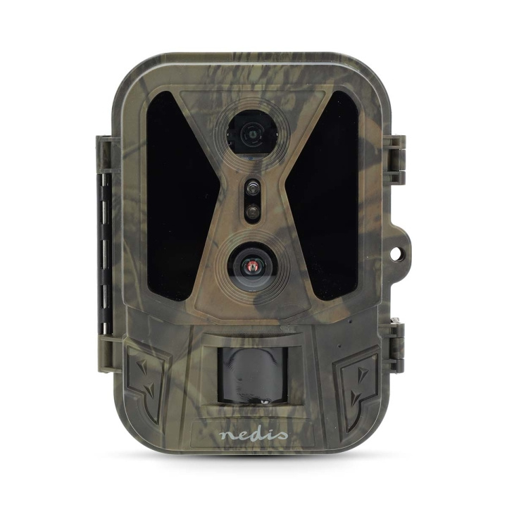 Nedis Wildlife Camera | 4K@10fps | 50 MPixel | 8 MPixel CMOS | IP65 | Black No-Glow IR | Night vision | Viewing angle: 100 ° | Motion sensor | Detection angle: 120 ° | Detection range: 25 m | Screen size: 2.4 