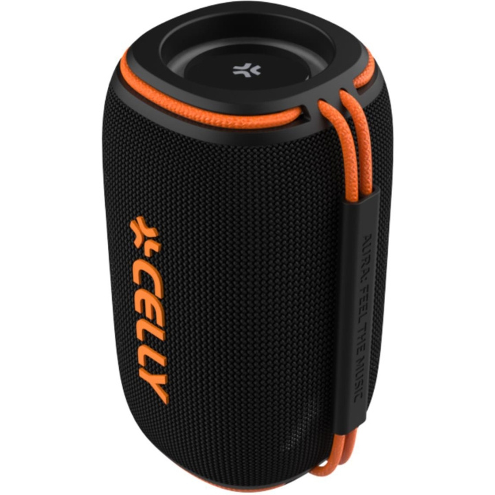 Celly Aura Bluetooth-högtalare 15W RGB Orange in the group HOME ELECTRONICS / Audio & Picture / Speakers & accessories / Bluetooth Speakers / Portable speakers at TP E-commerce Nordic AB (D05512)