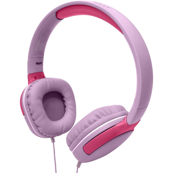 Celly KidsBeat 2 Hörlurar volymbegränsade max 85dB 3,5mm-kontakt Rosa in the group HOME ELECTRONICS / Audio & Picture / Headphones & Accessories / Headphones at TP E-commerce Nordic AB (D05528)