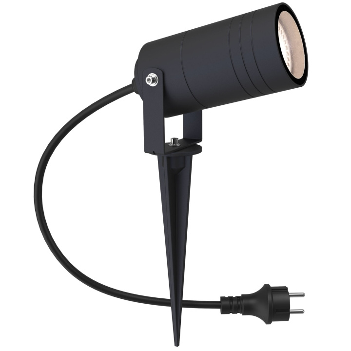 Llitt Sebastian Ground spotlight GU10 Max. 35W 230V IP65 Anthracite in the group HOME, HOUSEHOLD & GARDEN / Electricity & Lighting / Outdoor lighting / Garden lighting at TP E-commerce Nordic AB (D05535)