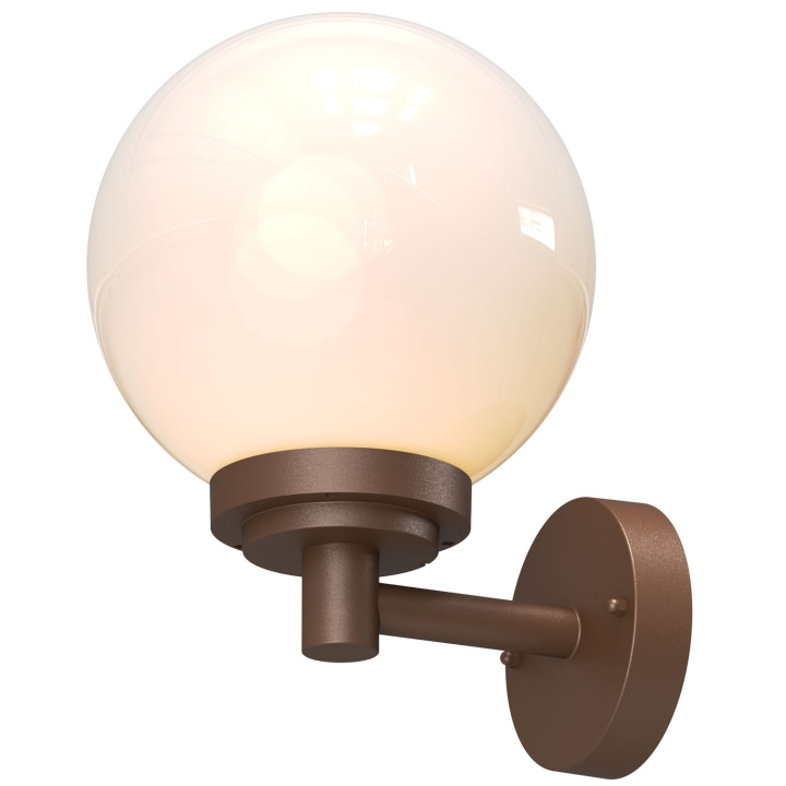 Llitt Doro Väggarmatur E27-sockel IP44 Corten in the group HOME, HOUSEHOLD & GARDEN / Electricity & Lighting / Outdoor lighting / Outdoor wall light / Outdoor wall light without sensor at TP E-commerce Nordic AB (D05541)