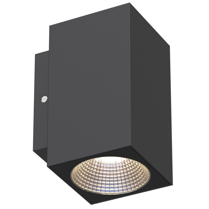 Llitt Mathias I Väggarmatur LED IP65 3000K 3W 290lm Antracit in the group HOME, HOUSEHOLD & GARDEN / Electricity & Lighting / Outdoor lighting / Outdoor wall light / Outdoor wall light without sensor at TP E-commerce Nordic AB (D05552)