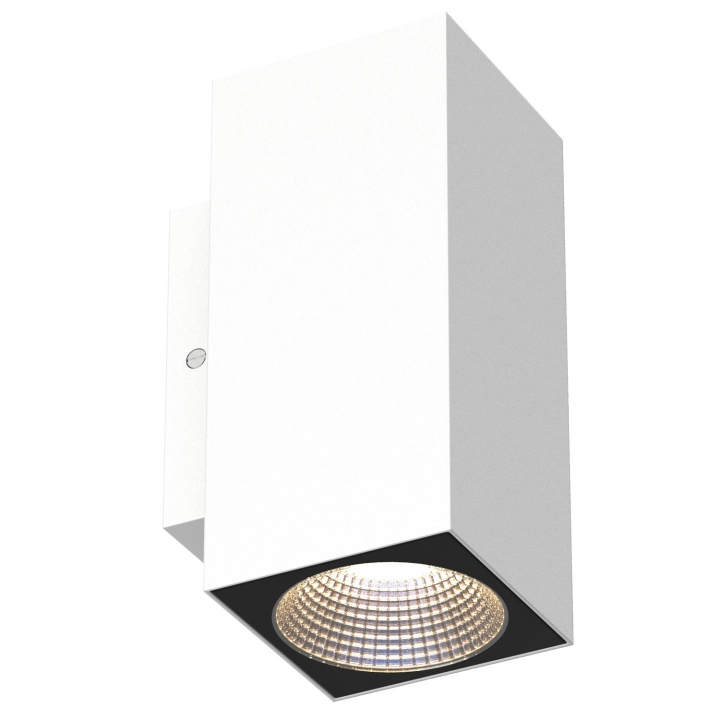 Llitt Mathias II Väggarmatur LED IP65 3000K 6W 520lm Vit in the group HOME, HOUSEHOLD & GARDEN / Electricity & Lighting / Outdoor lighting / Outdoor wall light / Outdoor wall light without sensor at TP E-commerce Nordic AB (D05554)