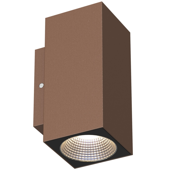 Llitt Mathias II Väggarmatur LED IP65 3000K 6W 520lm Corten in the group HOME, HOUSEHOLD & GARDEN / Electricity & Lighting / Outdoor lighting / Outdoor wall light / Outdoor wall light without sensor at TP E-commerce Nordic AB (D05556)