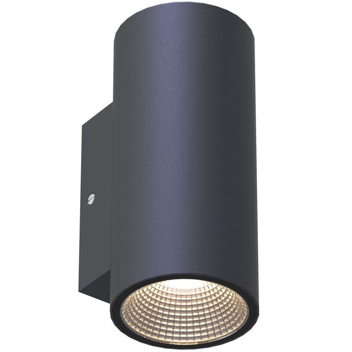 Llitt Erik II Väggarmatur LED IP65 3000K 6W 494lm Antracit in the group HOME, HOUSEHOLD & GARDEN / Electricity & Lighting / Outdoor lighting / Outdoor wall light / Outdoor wall light without sensor at TP E-commerce Nordic AB (D05561)