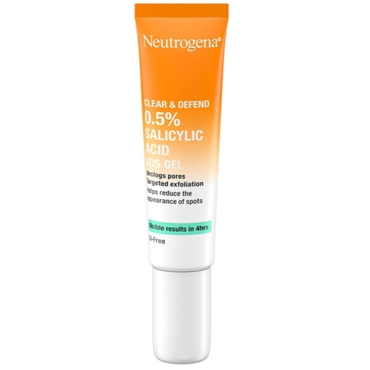 Neutrogena Clear & Defend 0.5% Salicylic Acid SOS Gel 15ml in the group BEAUTY & HEALTH / Skin care / Face / Face creams at TP E-commerce Nordic AB (D05590)