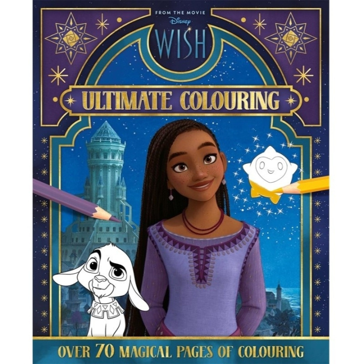 Disney Wish Ultimate Colouring Book in the group TOYS, KIDS & BABY PRODUCTS / Toys / Crafts at TP E-commerce Nordic AB (D05606)