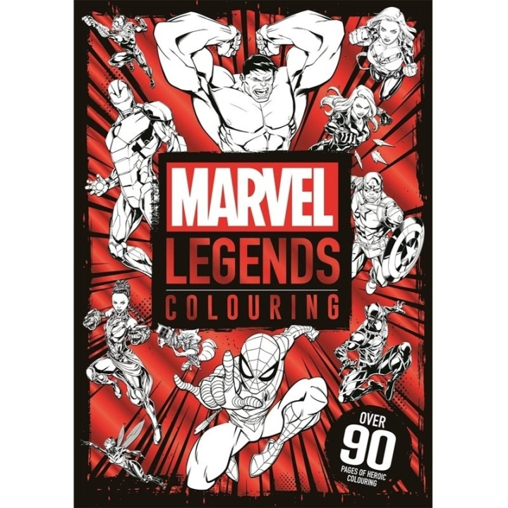 Marvel Legends Colouring Book in the group TOYS, KIDS & BABY PRODUCTS / Toys / Crafts at TP E-commerce Nordic AB (D05611)