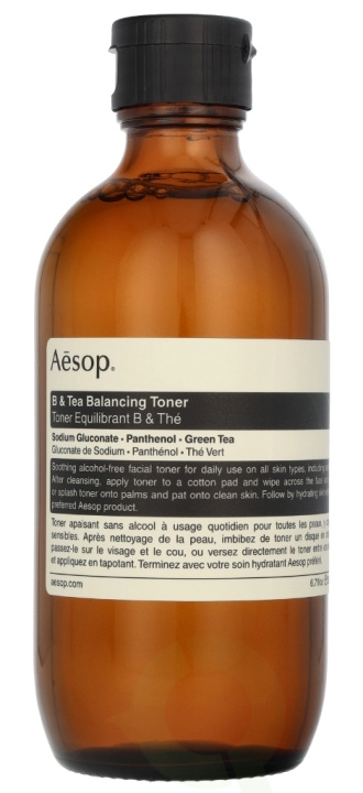 AESOP B & Tea Balancing Toner 200 ml in the group BEAUTY & HEALTH / Skin care / Face / Facial oil at TP E-commerce Nordic AB (D05620)