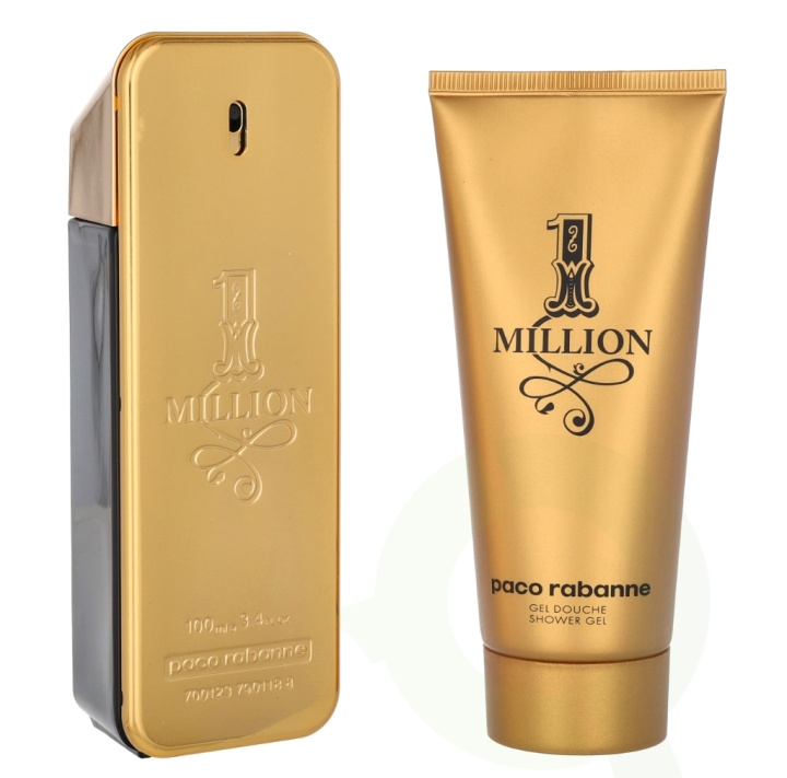 Paco Rabanne 1 Million Giftset 200 ml Edt Spray 100ml/Shower Gel 100ml in the group BEAUTY & HEALTH / Fragrance & Perfume / Perfumes / Perfume for him at TP E-commerce Nordic AB (D05691)