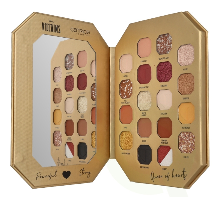 Catrice Disney Villains Queen Of Hearts Palette Lim. Edition 18 g in the group BEAUTY & HEALTH / Makeup / Tools & Make up set / Makeup palette at TP E-commerce Nordic AB (D05794)