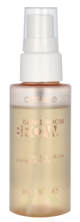 Catrice Bang Boom Brow Face & Brow Fixing Spray 50 ml in the group BEAUTY & HEALTH / Makeup / Facial makeup / Setting spray at TP E-commerce Nordic AB (D05816)