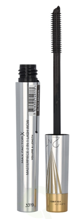 Max Factor Masterpiece 2 In 1 Lash Wow Mascara 7 ml #02 Black Brown in the group BEAUTY & HEALTH / Makeup / Eyes & Eyebrows / Mascara at TP E-commerce Nordic AB (D05829)