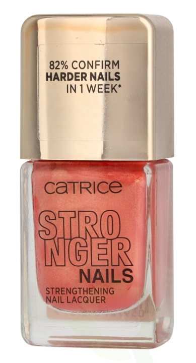 Catrice Stronger Nails Strengthening Nail Lacquer 10.5 ml 07 Expressive Pink in the group BEAUTY & HEALTH / Manicure / Pedicure / Nail polish at TP E-commerce Nordic AB (D05874)