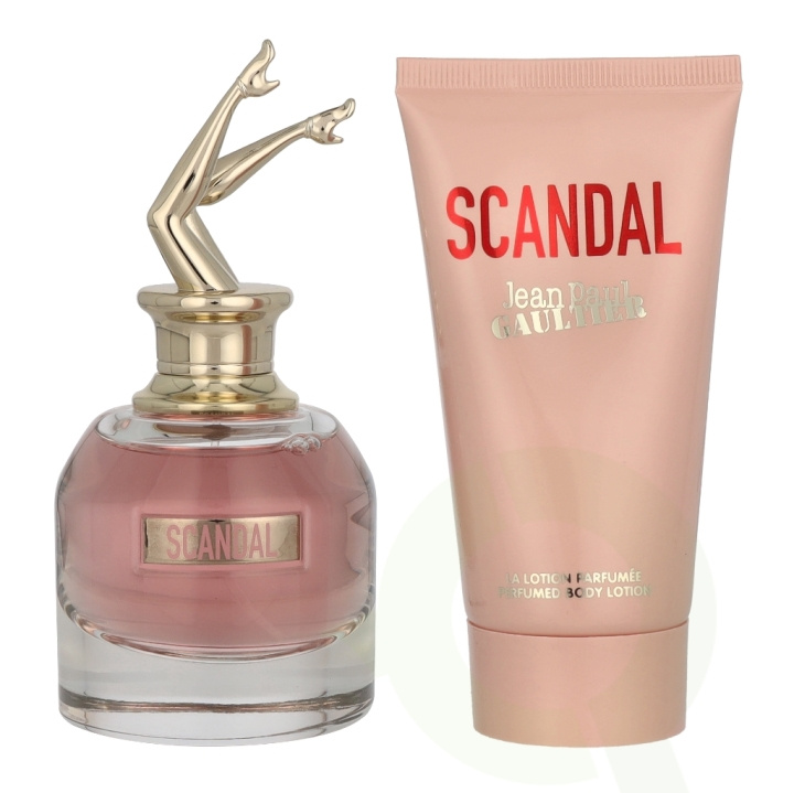 Jean Paul Gaultier Scandal Giftset 125 ml Edp Spray 50ml/Body Lotion 75ml in the group BEAUTY & HEALTH / Fragrance & Perfume / Perfumes / Perfume for her at TP E-commerce Nordic AB (D05932)